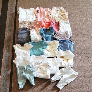 23pc Preemie Girl Clothes